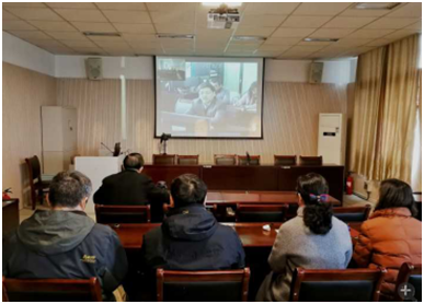 开放学院组织参加江苏开放大学2017年年检工作视频会简讯